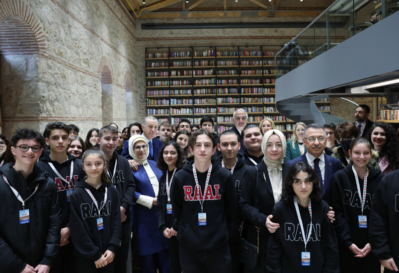 Cumhurbaşkanı Erdoğan, Rami Kütüphanesi Açılış Töreni’ne katıldı
